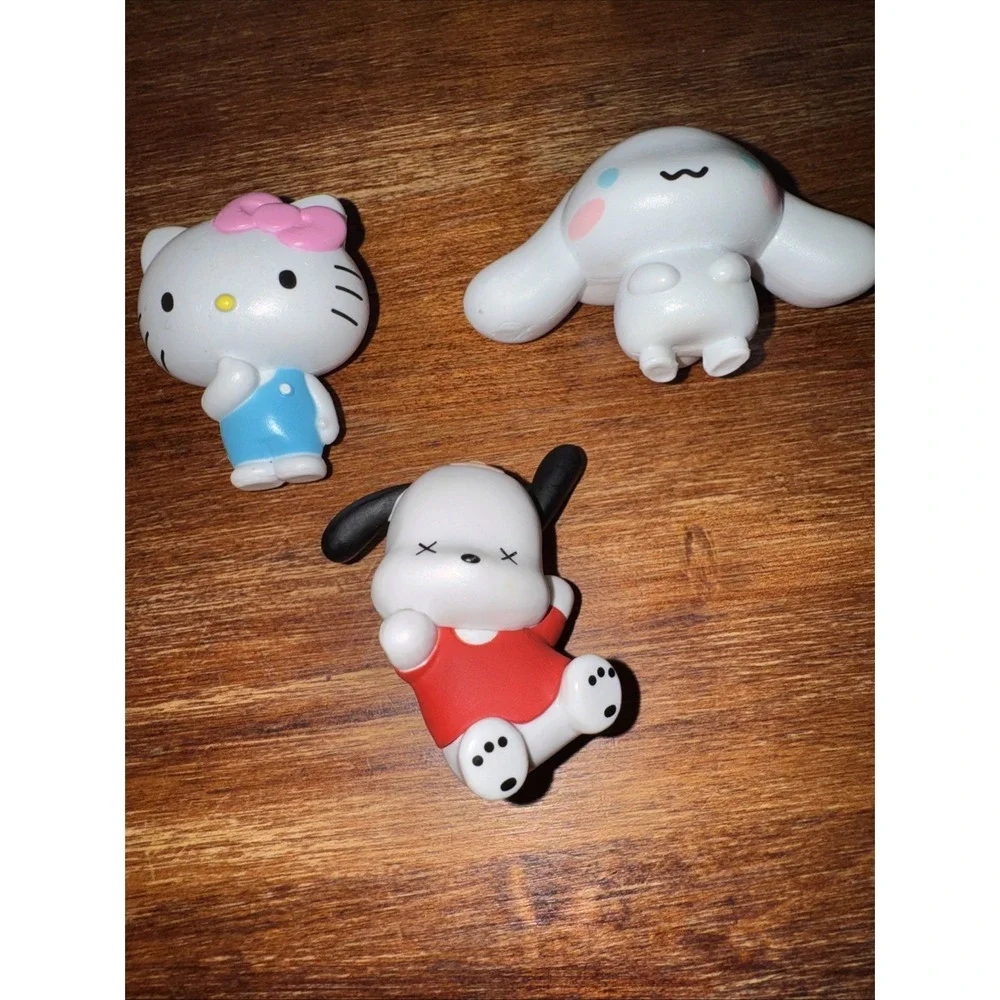 3‎ Sanrio Characters Hello Kitty, Cinnamoroll, Pochacco Miniature Figures